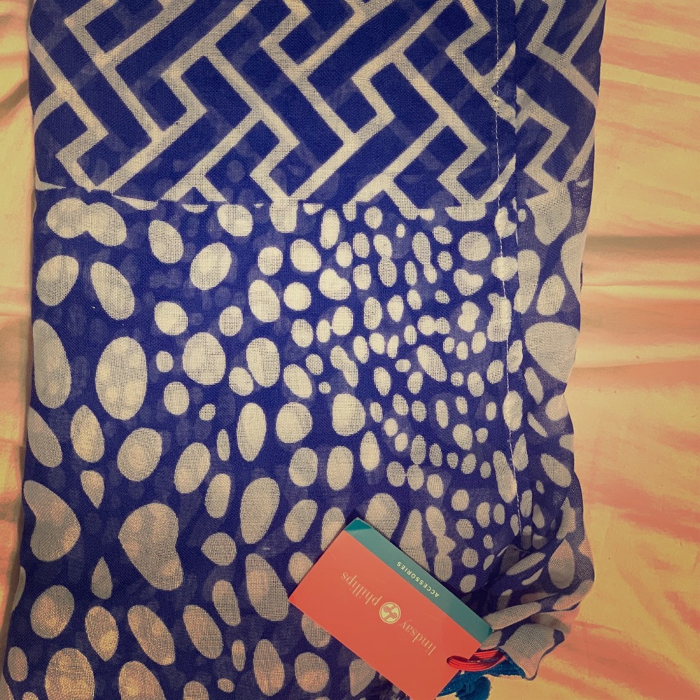 Lindsay Phillips infinity scarf.
